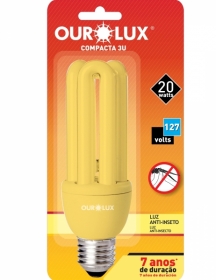 LUZ ANTI-INSETO OUROLUX 20W